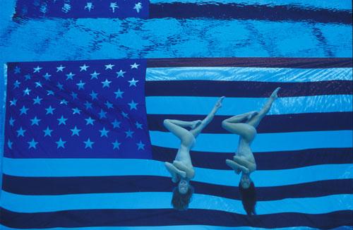 Synchronized Swimmers, 1996 Pigment Print