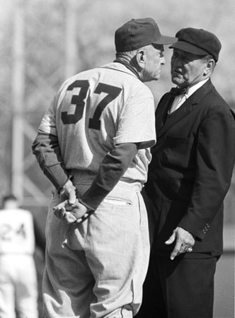 Casey Stengel, NY Mets Manager, New York, 1962