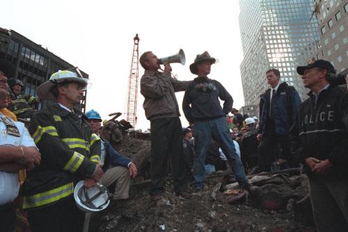 Ground Zero, New York City, September 14, 2001<br/>