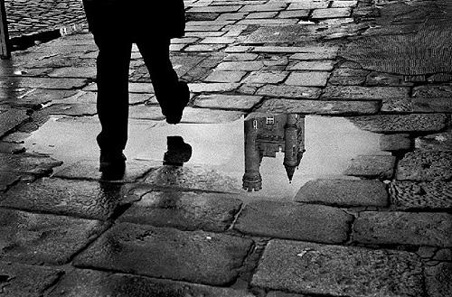Photo: Wet Step, 2011, Aberdeen, Scotland. Gelatin Silver print #1426