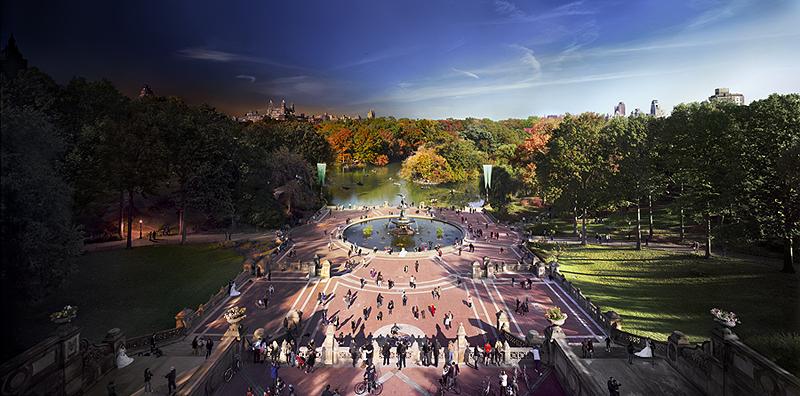 Bethesda Fountain Day To Night<br/><br/>