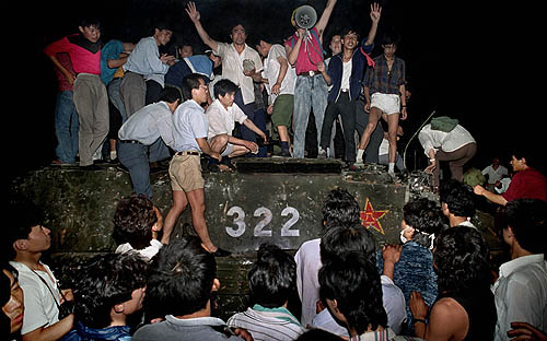 The Struggle Begins, Tiananmen Square, Beijing, 1989
