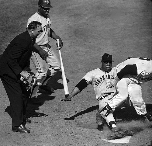 Photos - Willie Mays Steals Home for his Fifth and Final Time, 1960 #1526 Photos - Willie Mays Steals Home for his Fifth and Final Time, 1960 #1526