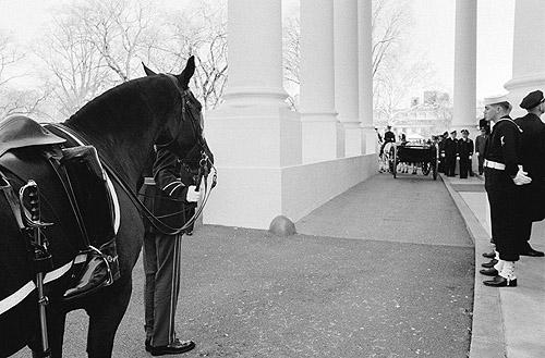 Rider-less horse and funeral procession, November 25, 1963 Archival Pigment Print