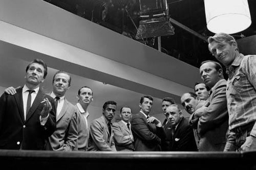 The cast of  "Ocean's 11", 1960