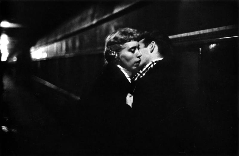 The Kiss, Grand Central Station, NYC<br/>Please contact Gallery for price