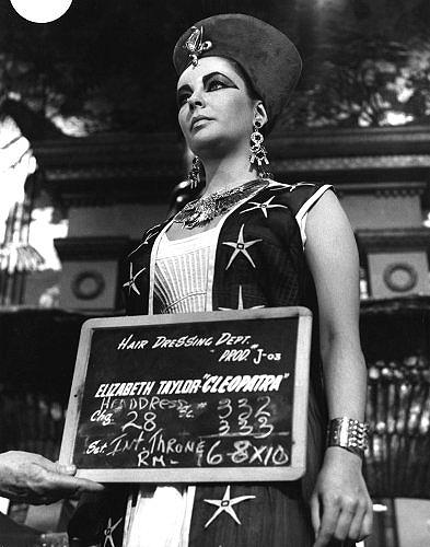 Photo: Elizabeth Taylor, "Cleopatra", 1963 Gelatin Silver print #1620