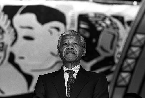 Photo: Nelson Mandela, 1990 Archival Pigment Print #1628