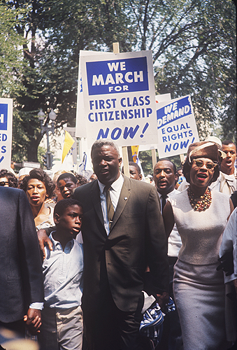 Jackie Robinson, March on Washington, 1963