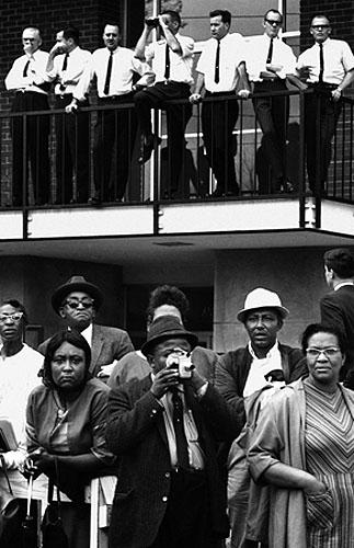 Photo: Entering Montgomery, Selma March, 1965 Gelatin Silver print #1721