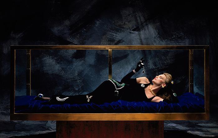 Photo: Michelle Pfeiffer with Smithsonian Gems, 1995 Archival Pigment Print #1760