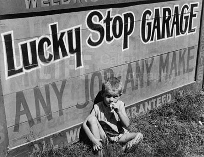 You Have Seen Their Faces: Lucky Stop Garage, 1937
