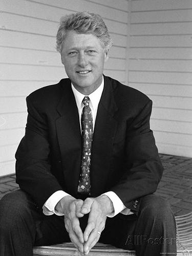 Photo: President Bill Clinton, Martha's Vineyard, 1993 Gelatin Silver print #1973