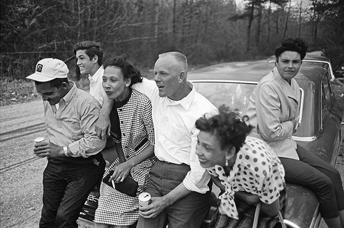 Watching the races, 1965 Archival Pigment Print