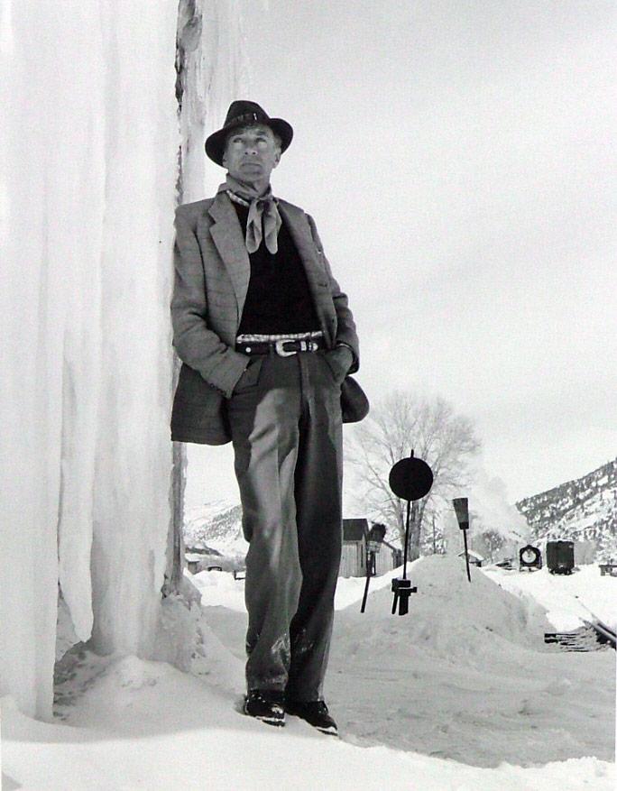 Gary Cooper, Aspen, Colorado, 1949<br/>