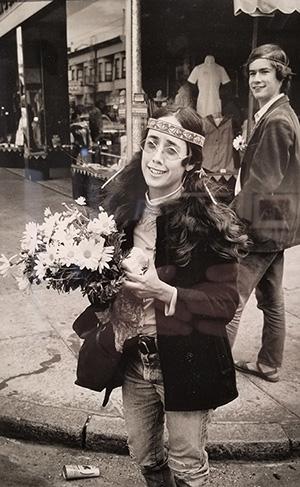 Photo: Hippie Girl, Haight Asbury, 1968 Gelatin Silver print #2235