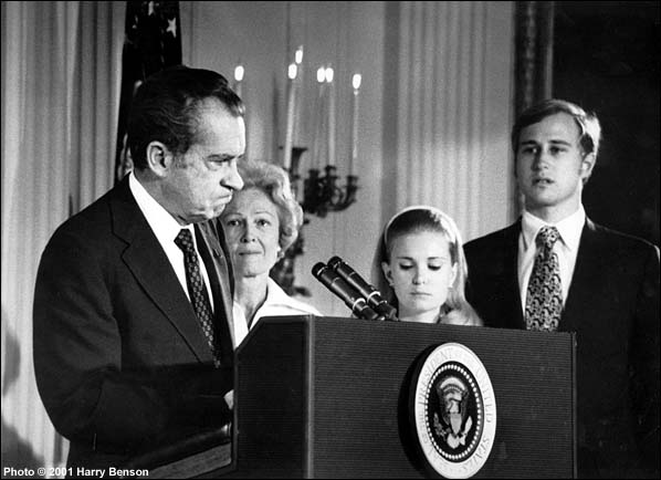 President Richard M. Nixon Resigns, Washington, D.C., August 1974