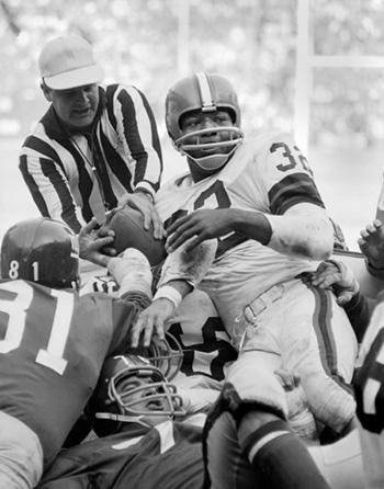 Jim Brown, Cleveland Browns Running Back Archival Pigment Print