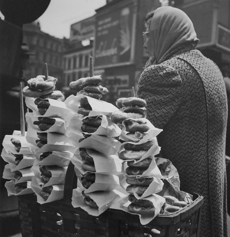 Salty Pretzels, New York, 1945