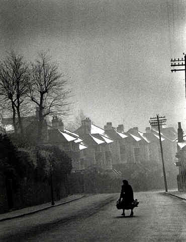 Fog Coming in, Swansea, Wales, 1954