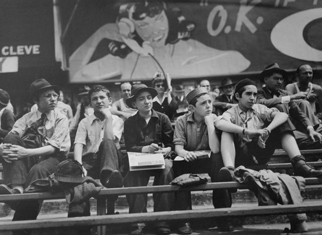 Bleecher Boys, Yankee Stadium, NY, 1944<br/>