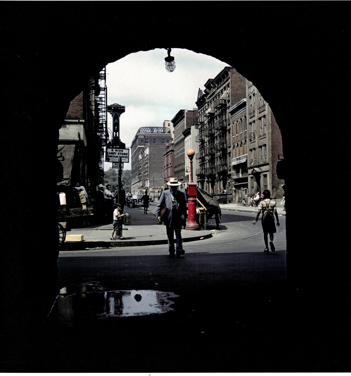 Park Avenue Archway, East Harlem, New York, 1947