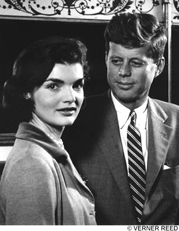 Senator and Mrs. John F. Kennedy, Hyannis, MA, 1955