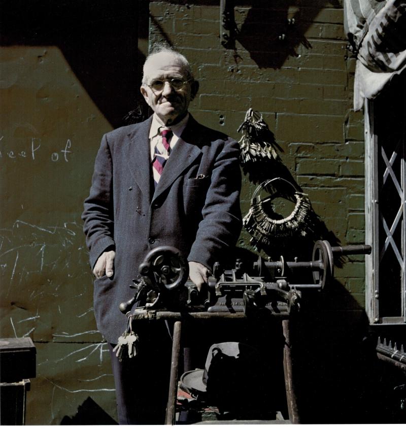 The Keymaker, East Harlem, New York, 1947 Archival Pigment Print