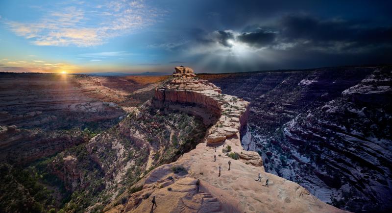 Bear's Ears National Monument, Utah, 2022, Day To Night<br/><br/>Please contact Gallery for price
