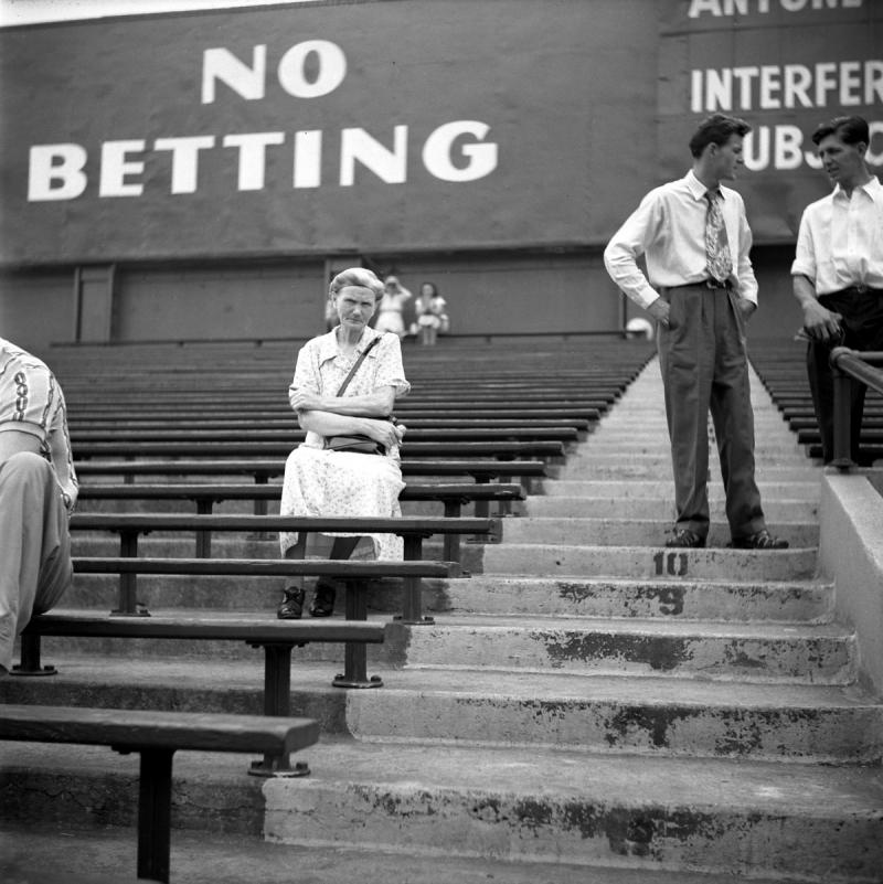 Photo: No Betting, Yankee Stadium, New York, c. 1946-1950 Gelatin Silver print #2715