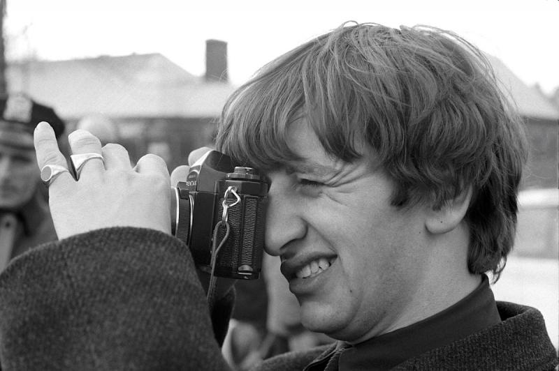 Photo: Ringo Starr with camera, New York, 1964 Archival Pigment Print #2752