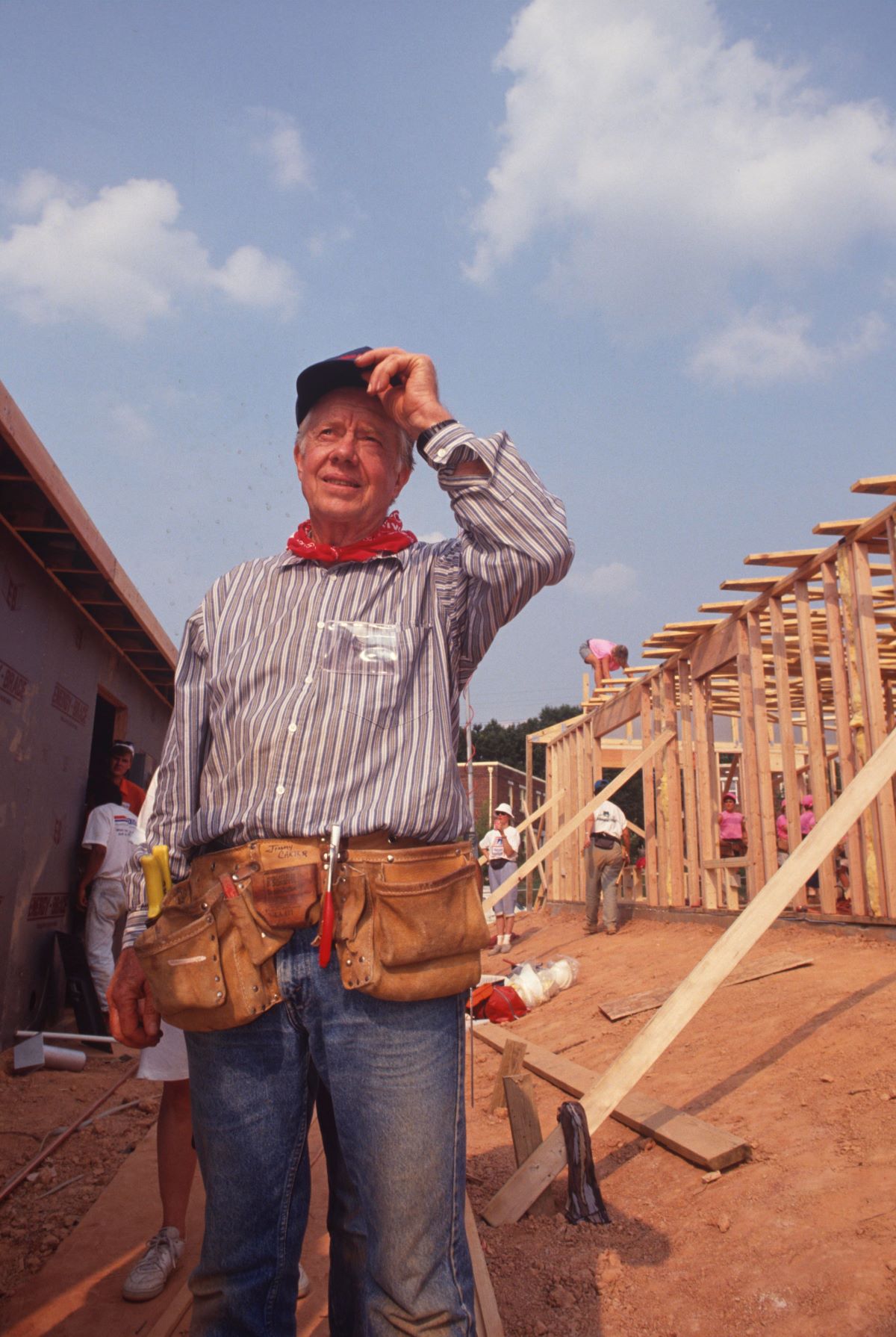 Former President Jimmy Carter, Habitat For Humanity
