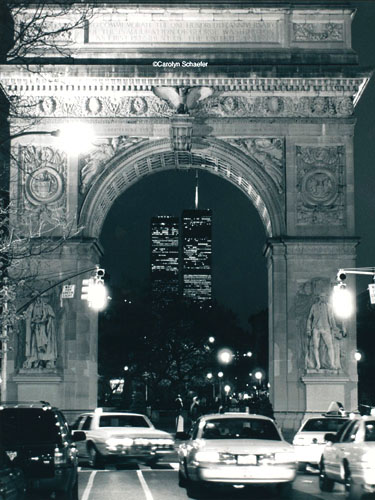 World Trade Center and Washington Square Arch, New York, 1998