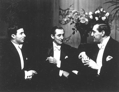 Photo: Nathan Milstein, Vladimir Horowitz, Gregor Piatigorsky, Berlin, Germany 1931  Time Inc Gelatin Silver print #449