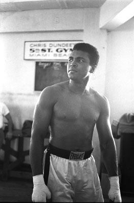 Muhammad Ali training, Fifth Street Gym, Miami, 1970