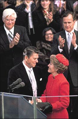 Ronald and Nancy Reagan Chromogenic print