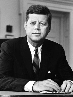 Portrait of John F. Kennedy, 1961 Vintage Gelatin Silver Print