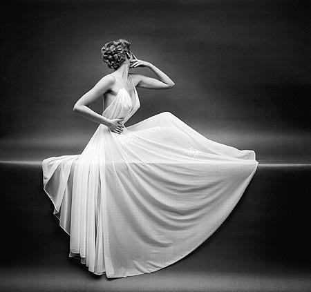 Vanity Fair Sheer Gown Gelatin Silver print