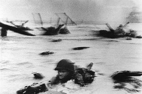 D-Day, Normandy, Omaha Beach, June 6th, 1944.