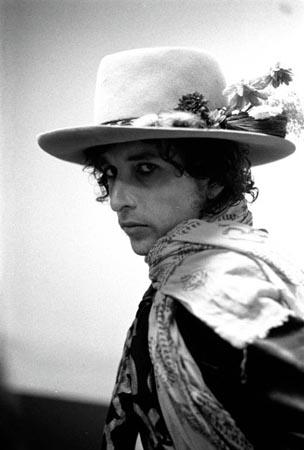 Photo: Bob Dylan,  1975 Gelatin Silver print #876