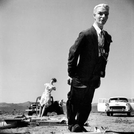 Mannequins after Nuclear test, Yucca Flats, Nevada, May, 1955 Gelatin Silver print