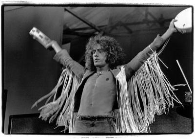 Photo: Roger Daltry, The Who, Isle of Wright, 1969 Gelatin Silver print #995