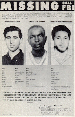 Image #1 for Today in News History: June 21, 1964: Three civil rights workers disappeared in Philadelphia, Miss.