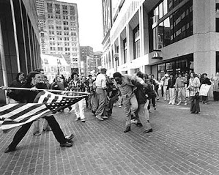 Image #1 for A PULITZER-PRIZE PHOTO THAT ALMOST WASN'T: THE STORY OF "THE SOILING OF OLD GLORY"
