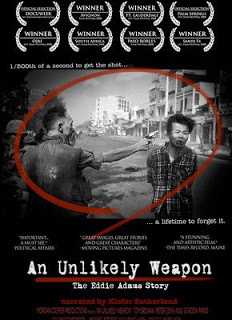 Image #1 for JULY SCREENINGS OF EDDIE ADAMS DOCUMENTARY "AN UNLIKELY WEAPON"