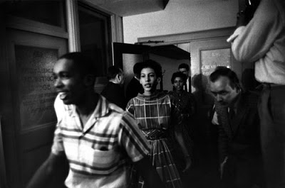 Image #1 for SEPTEMBER 25, 1957:1,000 MEMBERS OF 101st AIRBORNE DIVISION OF THE US ARMY ESCORT 9 CHILDREN TO SCHOOL