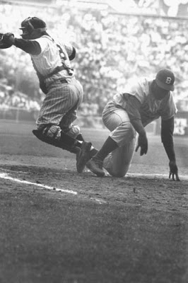 Image #2 for 55 YEARS AGO: JACKIE ROBINSON STEALS HOME BASE - Game One, The 1955 World Series, NY Yankees vs Brooklyn Dodgers
