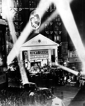 Image #1 for 71 YEARS AGO: GONE WITH THE WIND OPENS