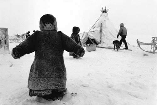 Nentsy Family, Siberian Arctic, 1992